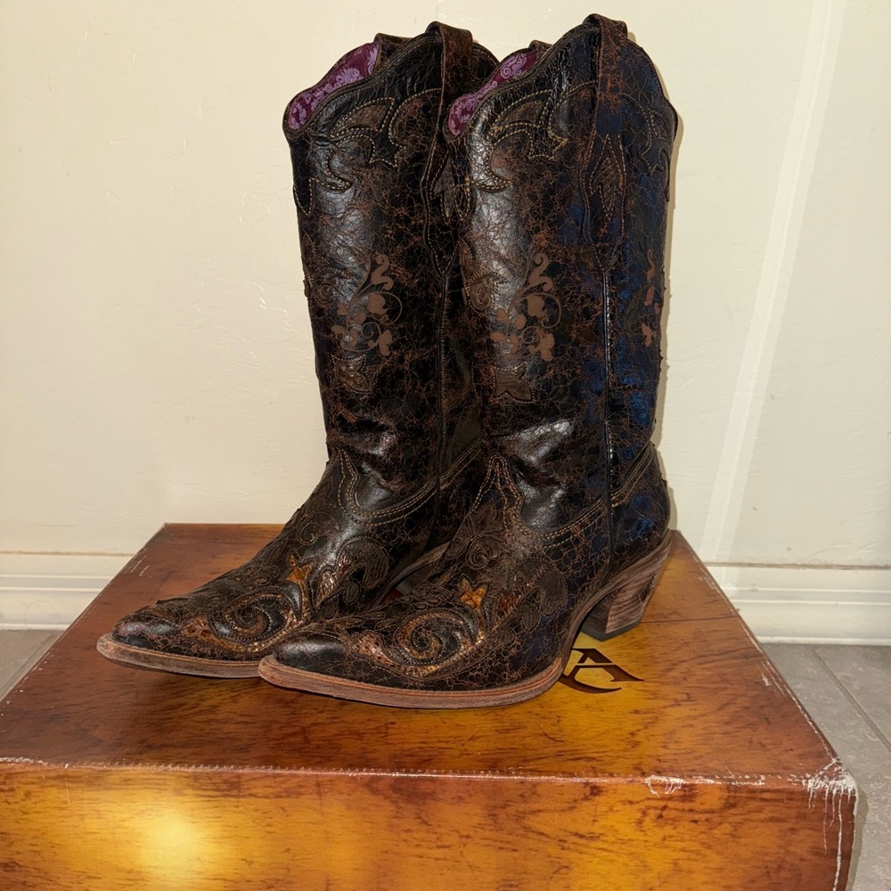 Cuadra brown boots size 8.5 women